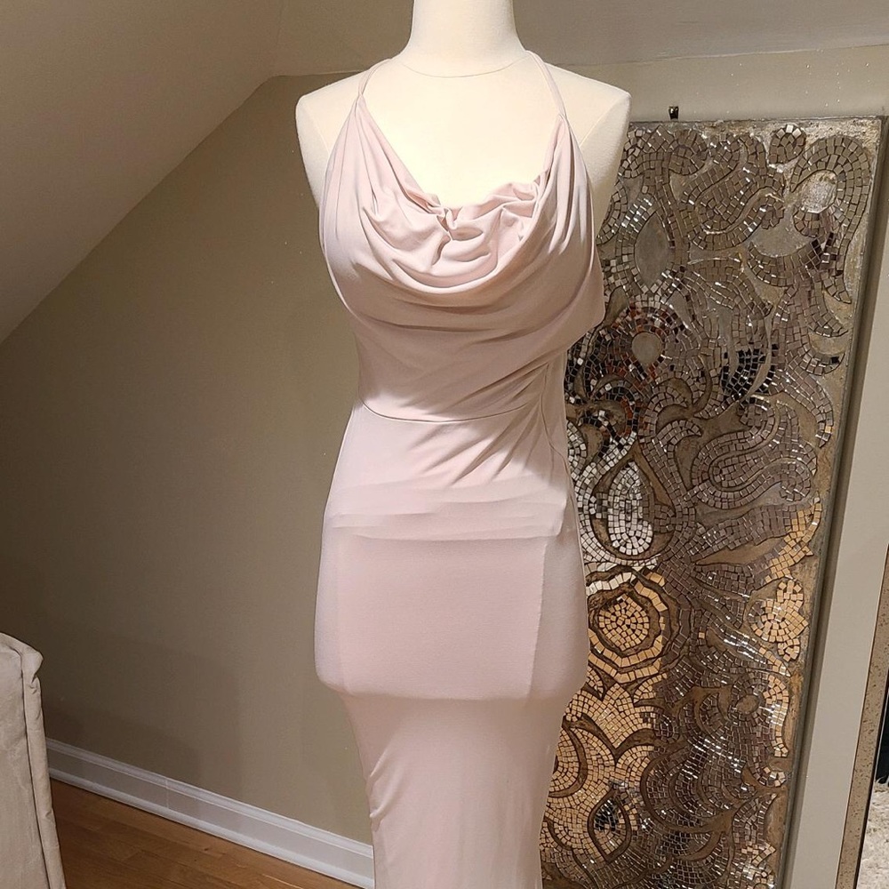 Nookie pale pink Prom dress